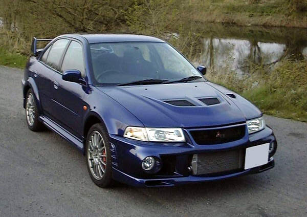 Mitsubishi Lancer Evolution VI (Courtesy of: Andy Sawyer)